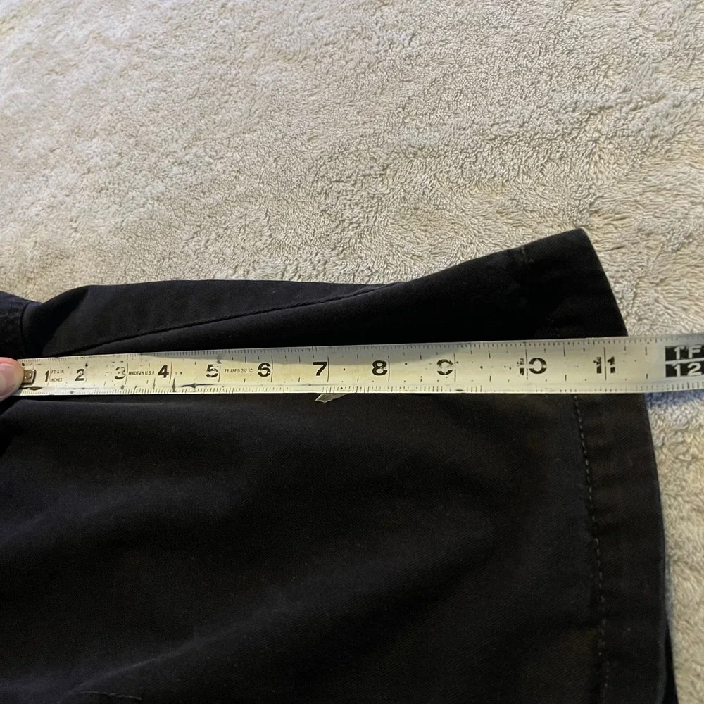 Ocean Pacific OP Shorts Men 32 Black Cargo Cotton Multi-Pocket Skate Utility Y2K